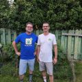Florent Buffière (Bleu) et Benjamin Vachon (Blanc)