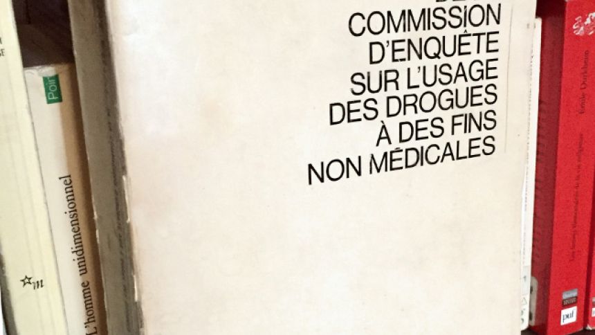 Rapport final de la Commission d'enquête sur l'usage des drogues à des fins non médicales Rapport final de la Commission d'enquête sur l'usage des drogues à des fins non médicales
